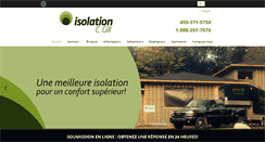 Desktop Screenshot of isolationcgill.com